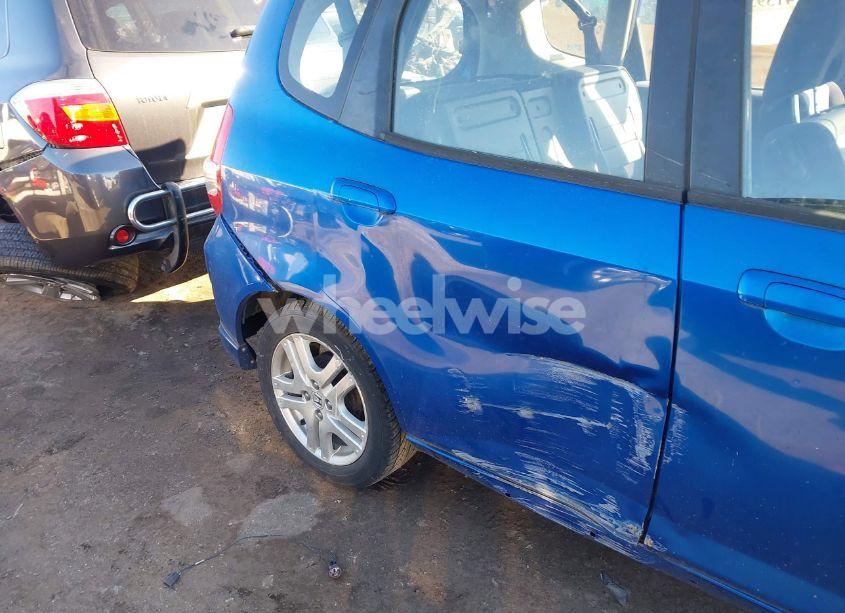 Photo 13 of 2007 Honda Fit SPORT (VIN JHMGD38637S019040)