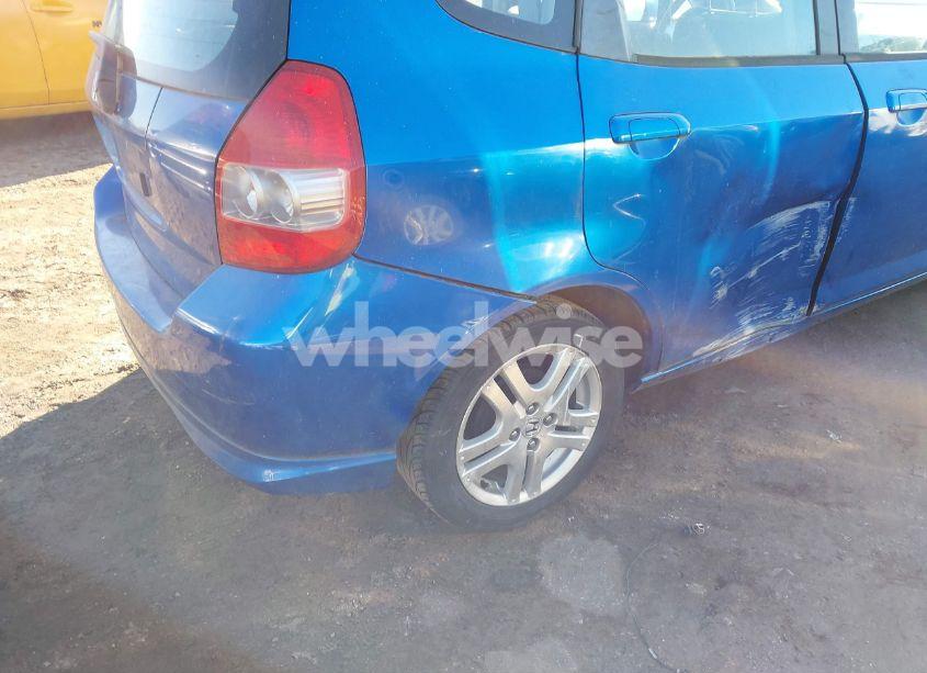 Photo 14 of 2007 Honda Fit SPORT (VIN JHMGD38637S019040)