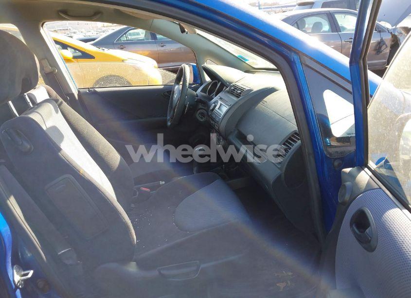 Photo 5 of 2007 Honda Fit SPORT (VIN JHMGD38637S019040)