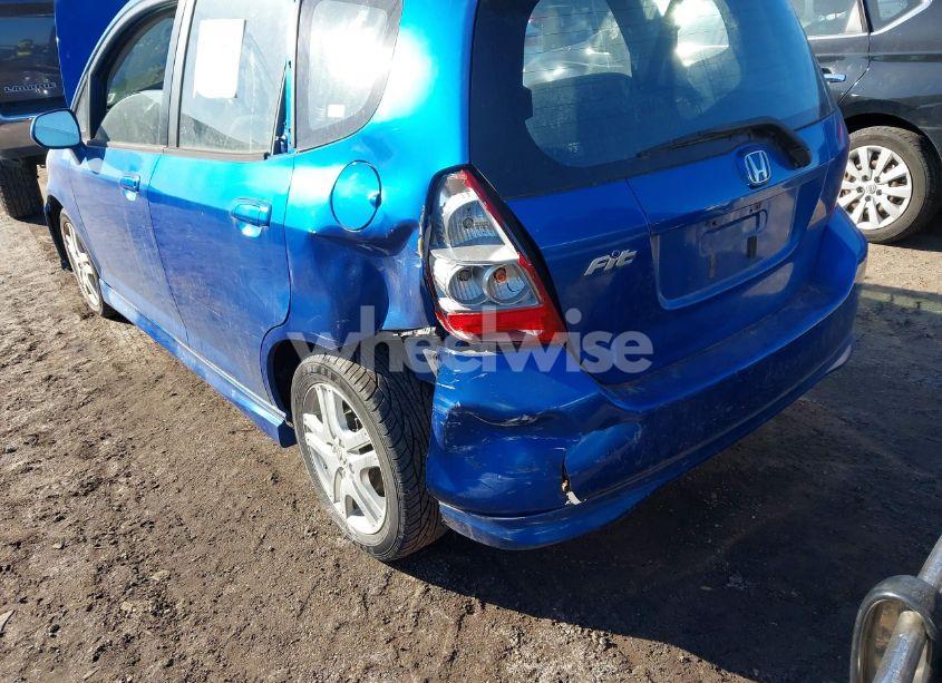 Photo 6 of 2007 Honda Fit SPORT (VIN JHMGD38637S019040)