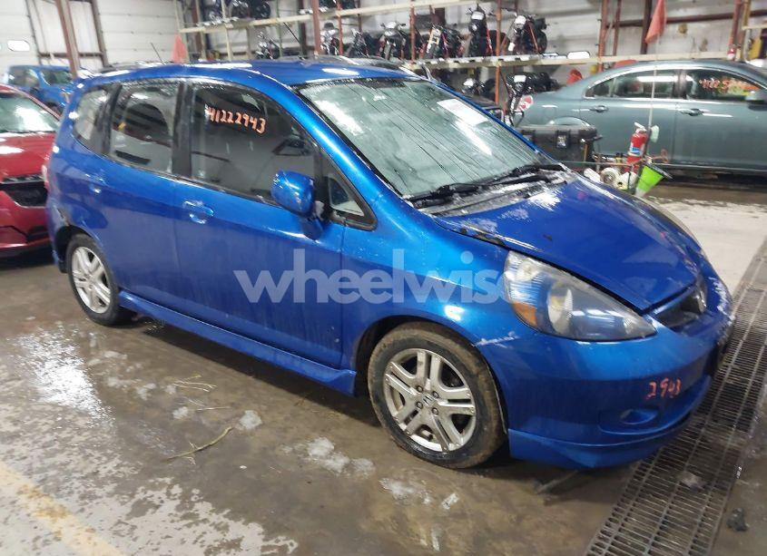 2007 Honda Fit SPORT (VIN JHMGD38637S023282) main photo