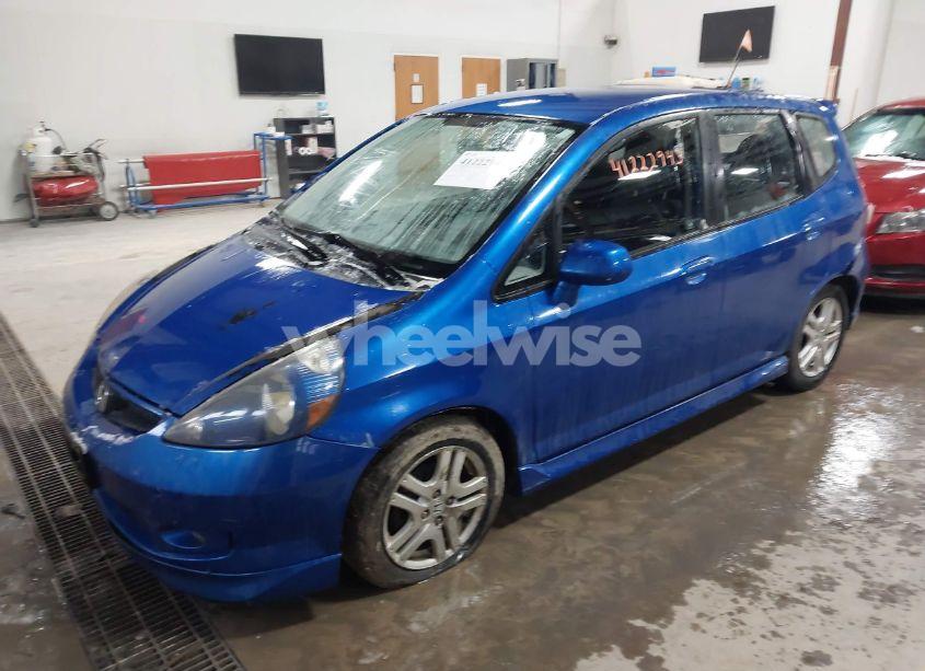 Photo 2 of 2007 Honda Fit SPORT (VIN JHMGD38637S023282)