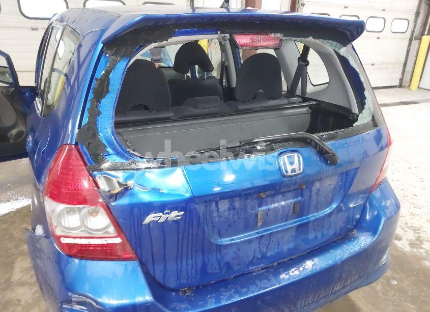 Photo 6 of 2007 Honda Fit SPORT (VIN JHMGD38637S023282)