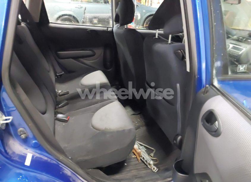 Photo 8 of 2007 Honda Fit SPORT (VIN JHMGD38637S023282)