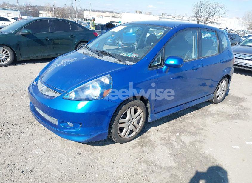 Photo 2 of 2007 Honda Fit SPORT (VIN JHMGD38637S049641)