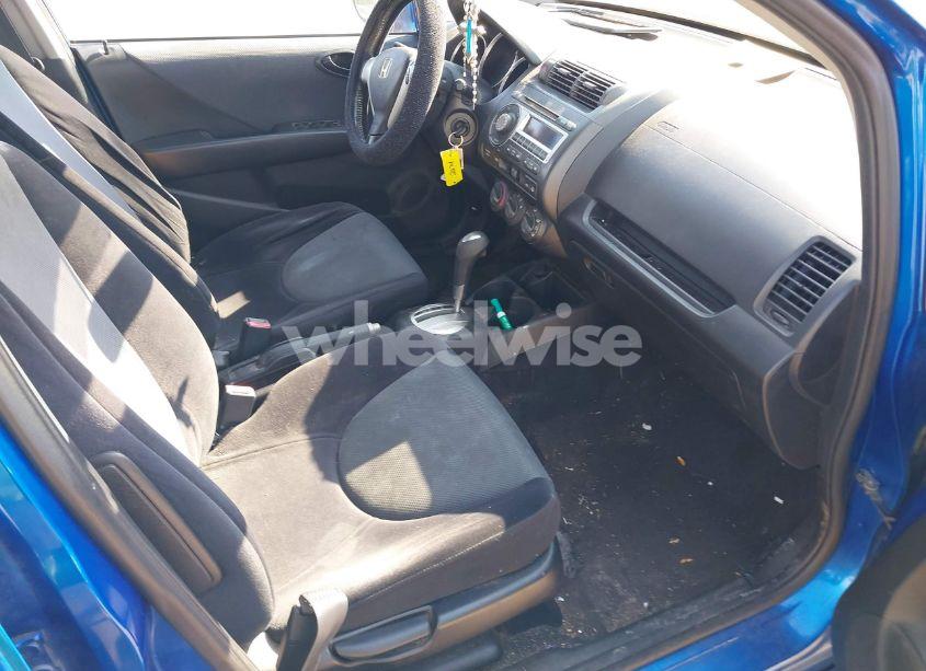 Photo 5 of 2007 Honda Fit SPORT (VIN JHMGD38637S049641)