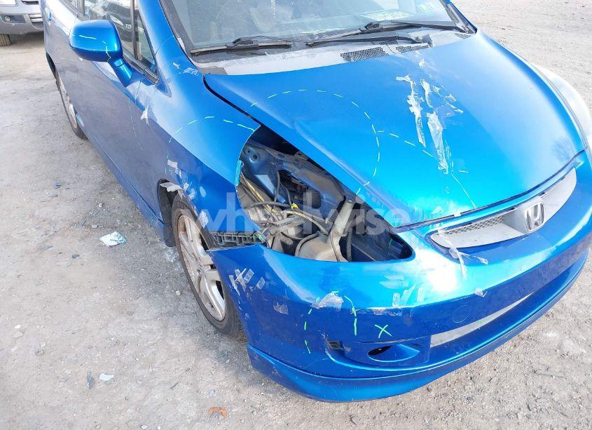 Photo 6 of 2007 Honda Fit SPORT (VIN JHMGD38637S049641)