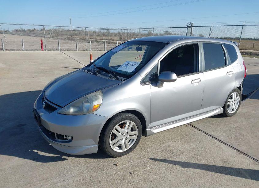 Photo 2 of 2007 Honda Fit SPORT (VIN JHMGD38637S059330)