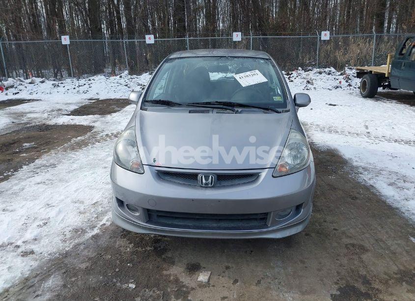 Photo 12 of 2007 Honda Fit SPORT (VIN JHMGD38637S065452)