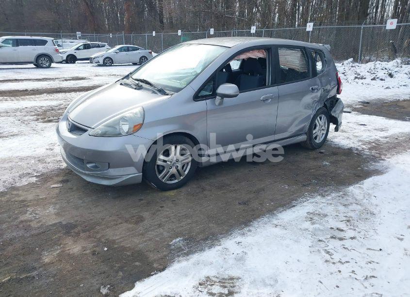 Photo 2 of 2007 Honda Fit SPORT (VIN JHMGD38637S065452)