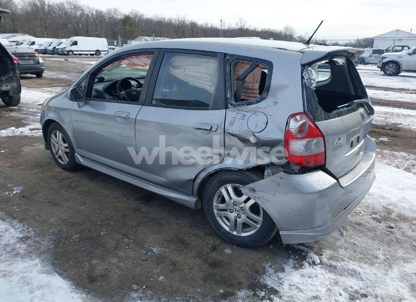 Photo 3 of 2007 Honda Fit SPORT (VIN JHMGD38637S065452)