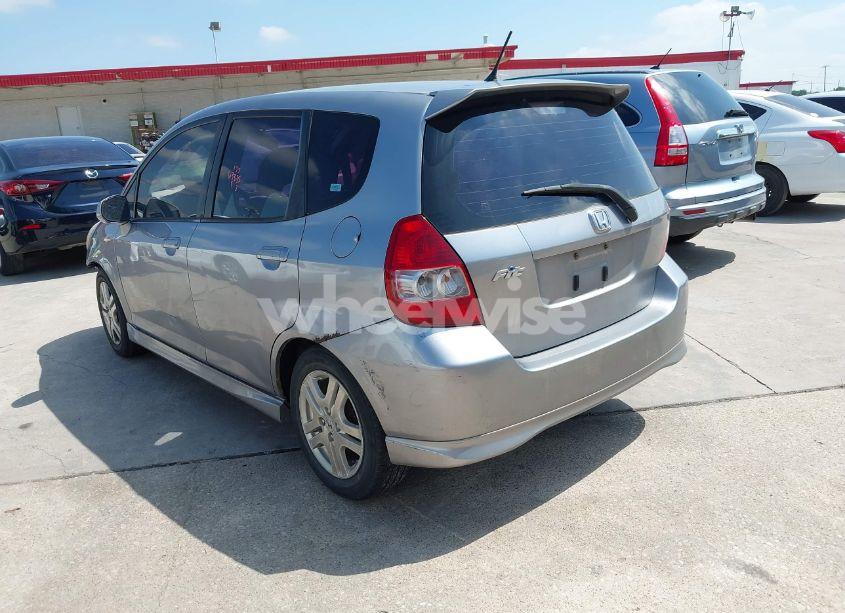Photo 3 of 2008 Honda Fit SPORT (VIN JHMGD38638S006208)