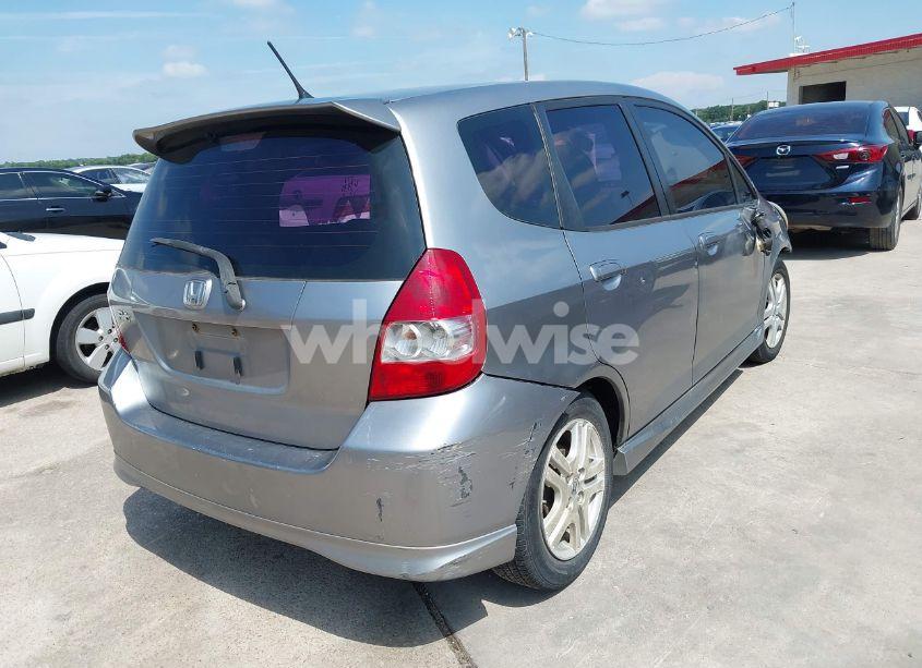 Photo 4 of 2008 Honda Fit SPORT (VIN JHMGD38638S006208)