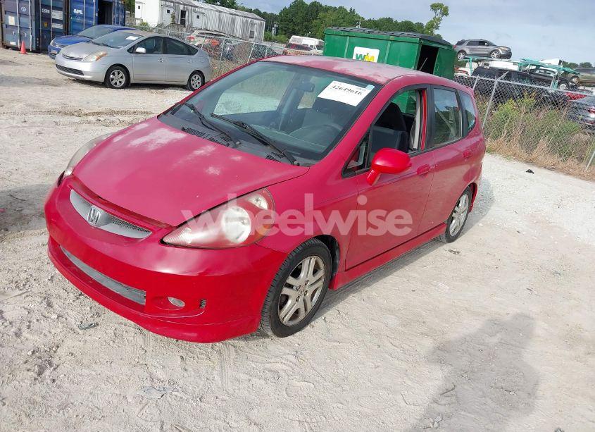 Photo 2 of 2008 Honda Fit SPORT (VIN JHMGD38638S026636)