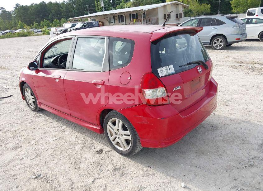 Photo 3 of 2008 Honda Fit SPORT (VIN JHMGD38638S026636)