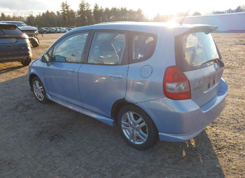 Photo 3 of 2008 Honda Fit SPORT (VIN JHMGD38638S039015)
