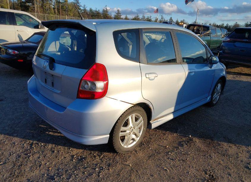 Photo 4 of 2008 Honda Fit SPORT (VIN JHMGD38638S039015)