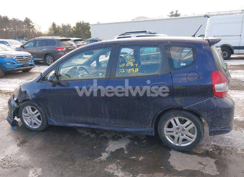 Photo 14 of 2008 Honda Fit SPORT (VIN JHMGD38638S041217)