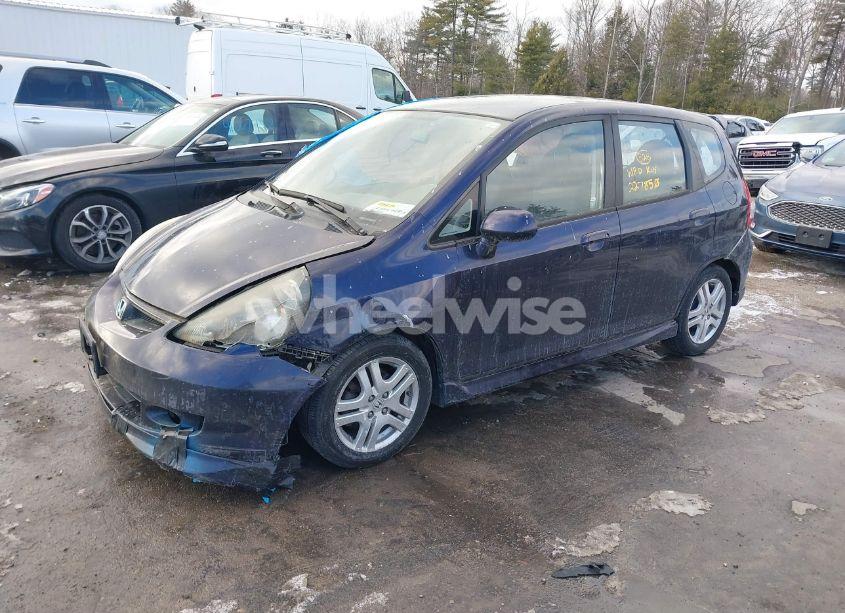 Photo 2 of 2008 Honda Fit SPORT (VIN JHMGD38638S041217)