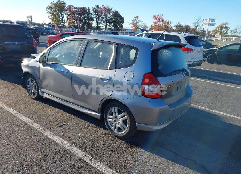 Photo 3 of 2008 Honda Fit SPORT (VIN JHMGD38638S042903)