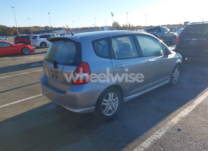 Photo 4 of 2008 Honda Fit SPORT (VIN JHMGD38638S042903)