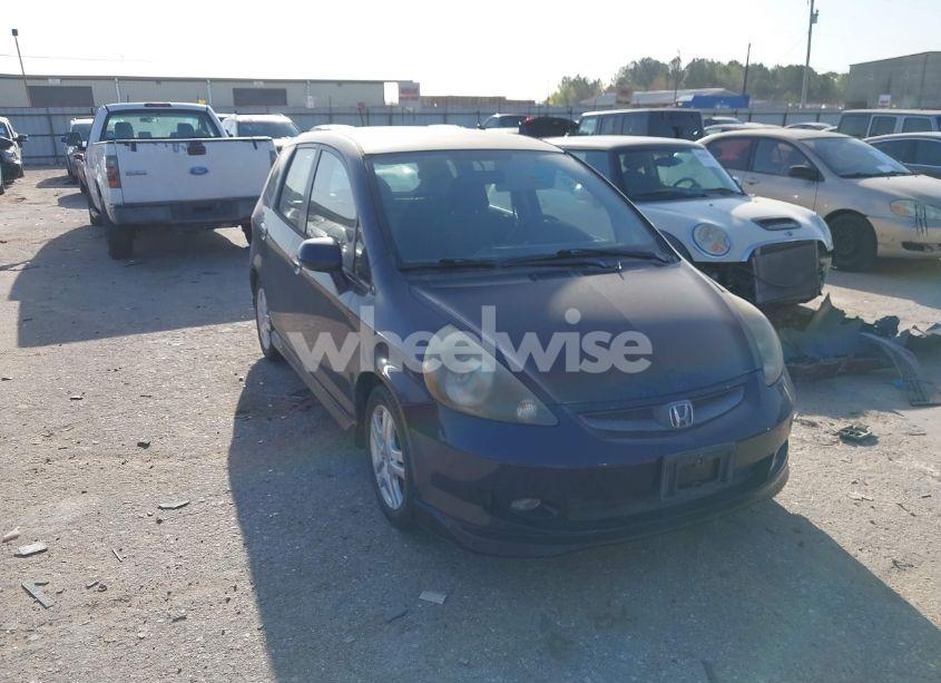 2008 Honda Fit SPORT (VIN JHMGD38638S050726) main photo