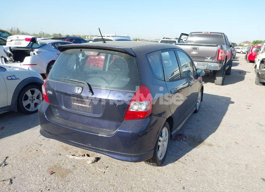 Photo 4 of 2008 Honda Fit SPORT (VIN JHMGD38638S050726)