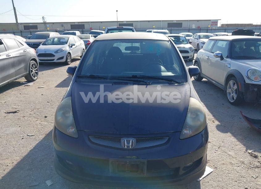 Photo 6 of 2008 Honda Fit SPORT (VIN JHMGD38638S050726)