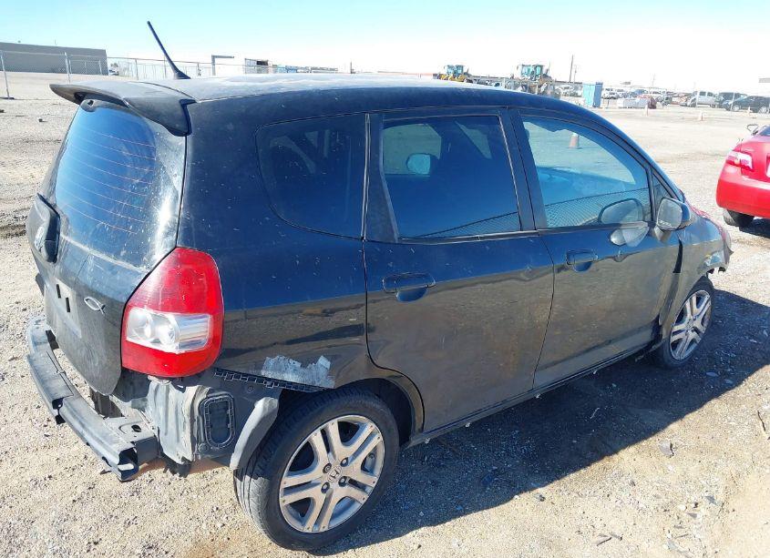 Photo 4 of 2008 Honda Fit SPORT (VIN JHMGD38638S052363)