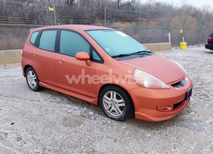 2008 Honda Fit SPORT (VIN JHMGD38638S053593) main photo