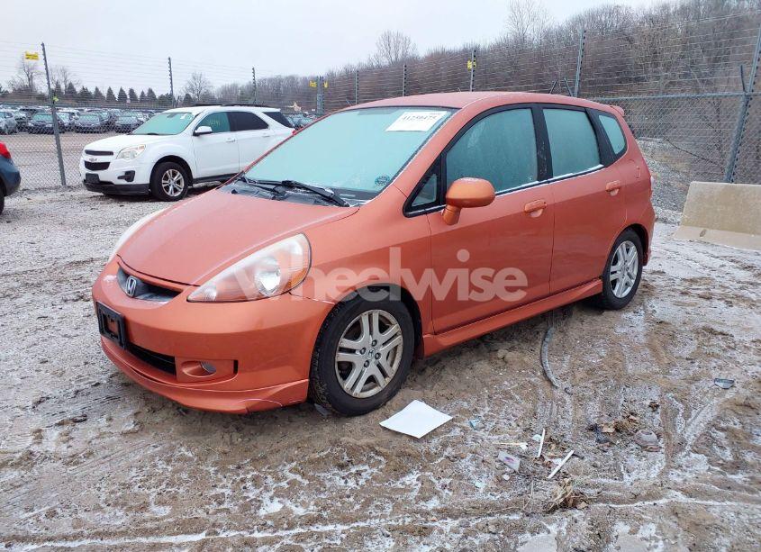 Photo 2 of 2008 Honda Fit SPORT (VIN JHMGD38638S053593)