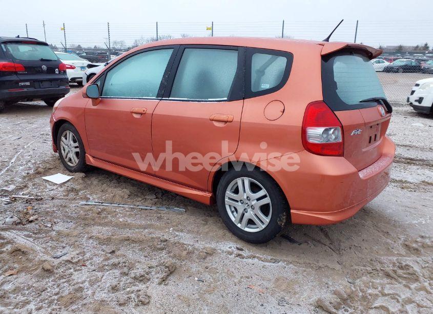 Photo 3 of 2008 Honda Fit SPORT (VIN JHMGD38638S053593)