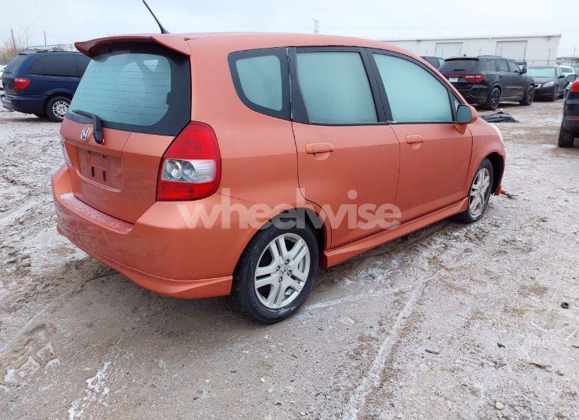Photo 4 of 2008 Honda Fit SPORT (VIN JHMGD38638S053593)