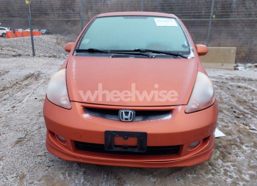 Photo 6 of 2008 Honda Fit SPORT (VIN JHMGD38638S053593)