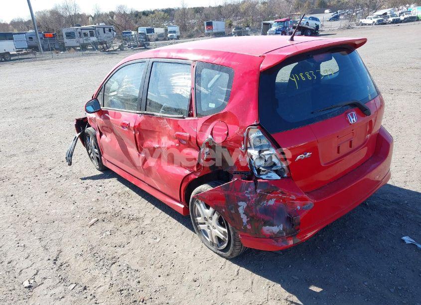 Photo 3 of 2008 Honda Fit SPORT (VIN JHMGD38638S059264)
