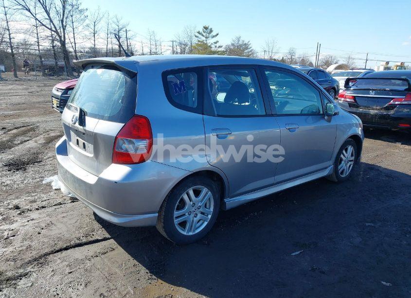Photo 4 of 2008 Honda Fit SPORT (VIN JHMGD38638S061421)