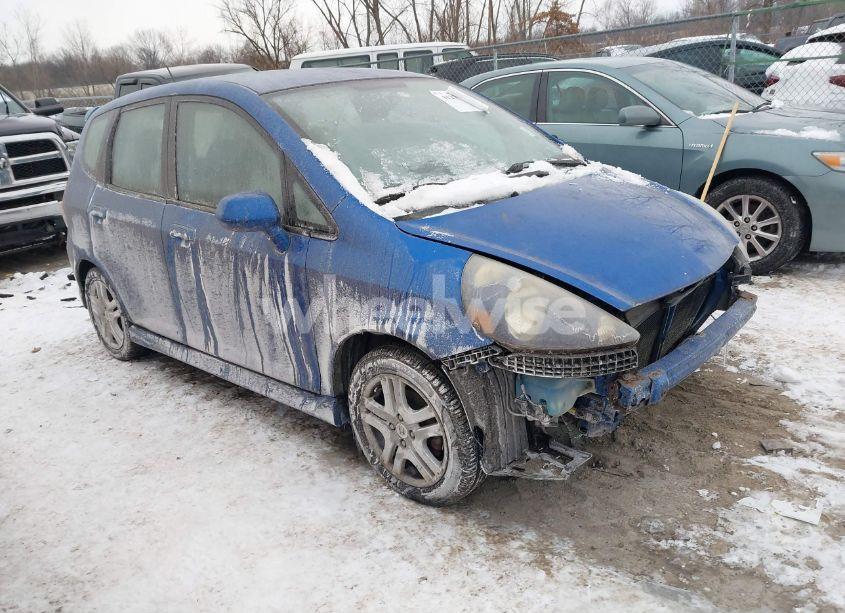 2007 Honda Fit SPORT (VIN JHMGD38647S003784) main photo
