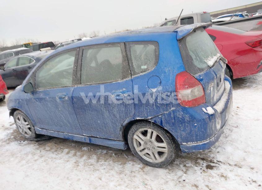 Photo 15 of 2007 Honda Fit SPORT (VIN JHMGD38647S003784)