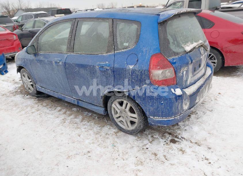 Photo 3 of 2007 Honda Fit SPORT (VIN JHMGD38647S003784)