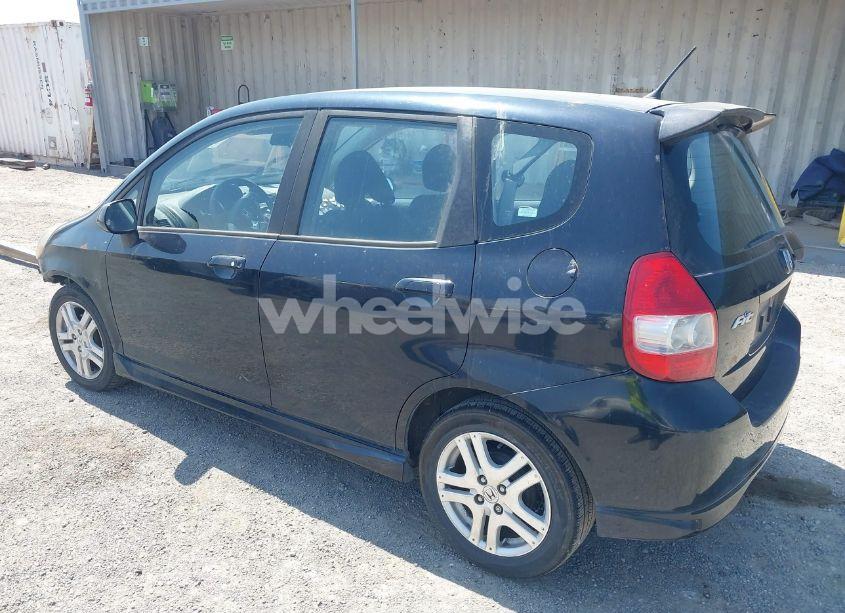 Photo 3 of 2007 Honda Fit SPORT (VIN JHMGD38647S033321)