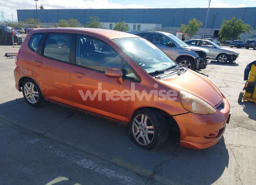 2007 Honda Fit SPORT (VIN JHMGD38647S036638) main photo