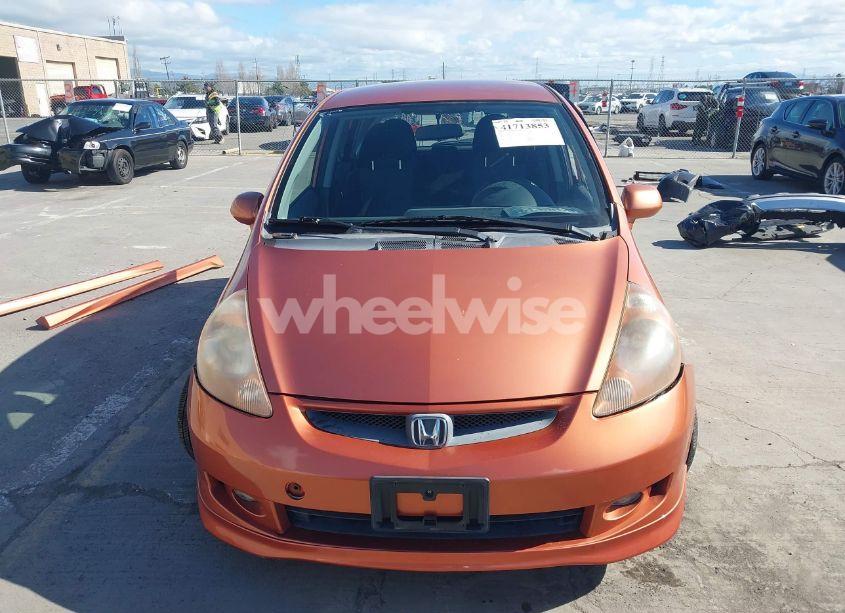 Photo 13 of 2007 Honda Fit SPORT (VIN JHMGD38647S036638)