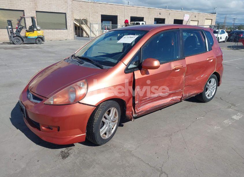 Photo 2 of 2007 Honda Fit SPORT (VIN JHMGD38647S036638)
