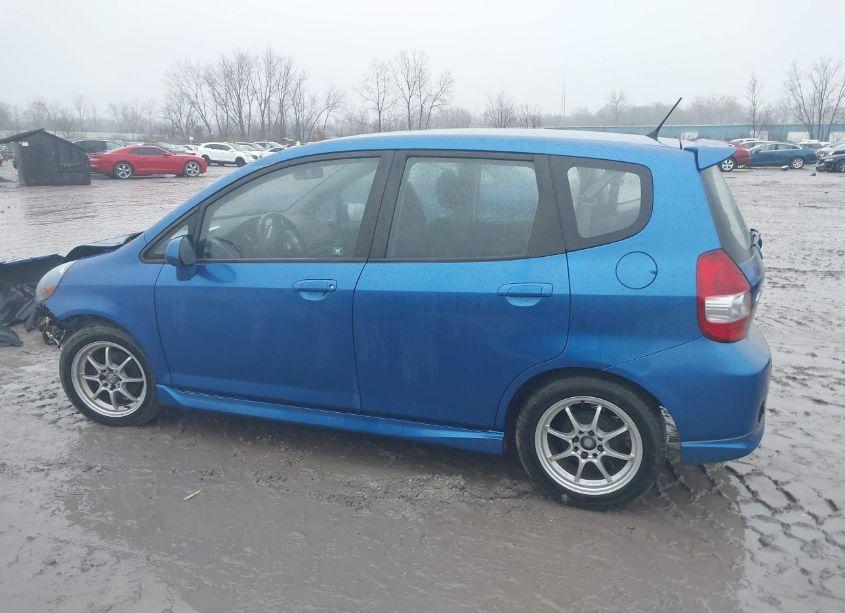 Photo 15 of 2007 Honda Fit SPORT (VIN JHMGD38647S039684)