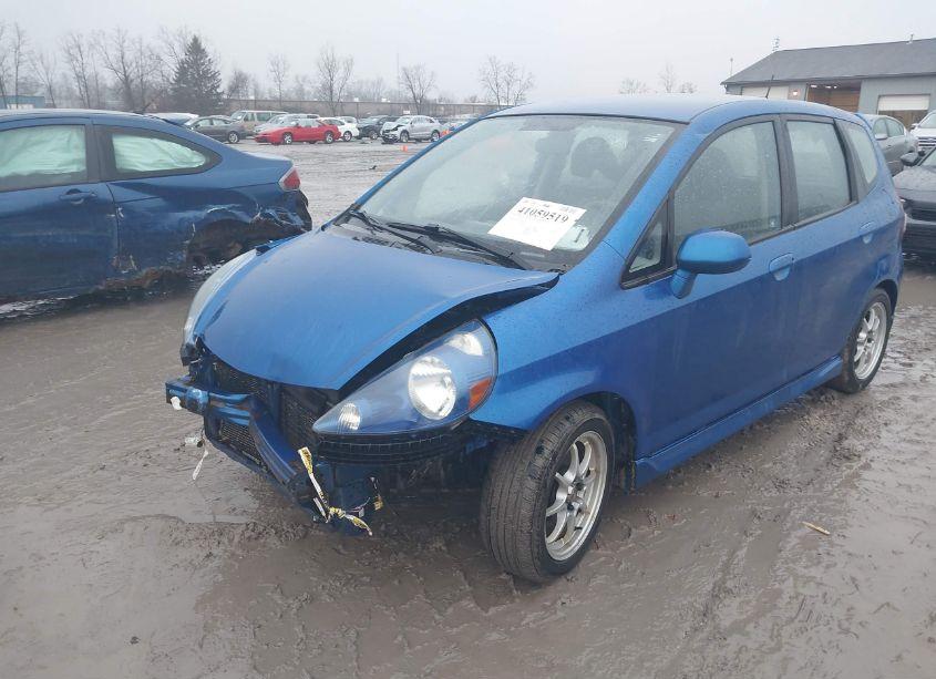 Photo 2 of 2007 Honda Fit SPORT (VIN JHMGD38647S039684)