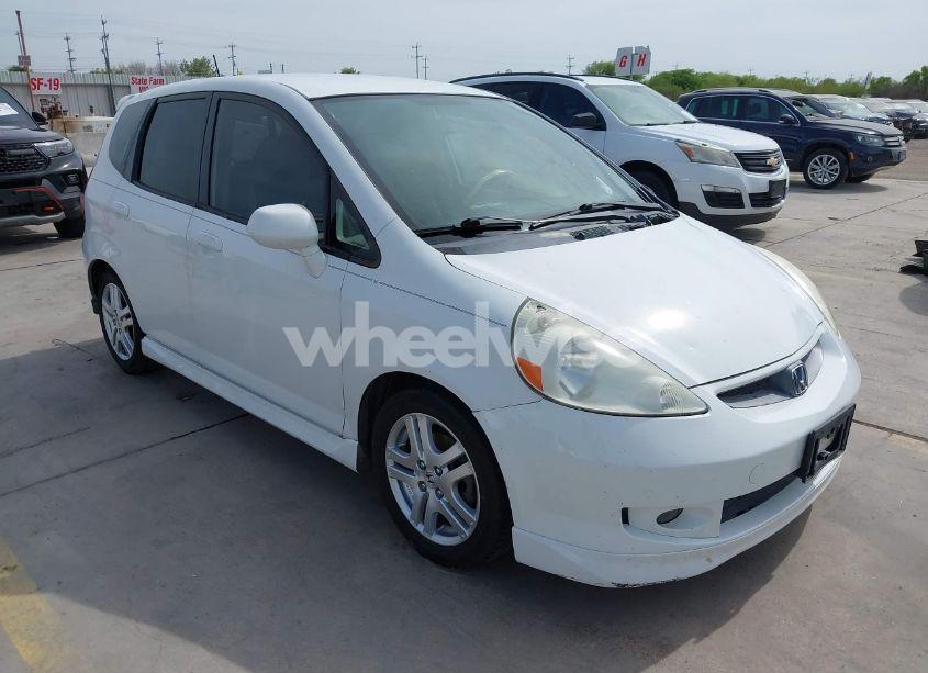 2007 Honda Fit SPORT (VIN JHMGD38647S041001) main photo
