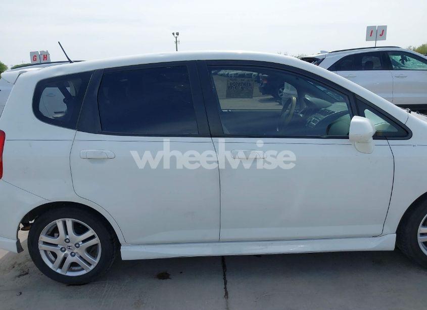 Photo 13 of 2007 Honda Fit SPORT (VIN JHMGD38647S041001)