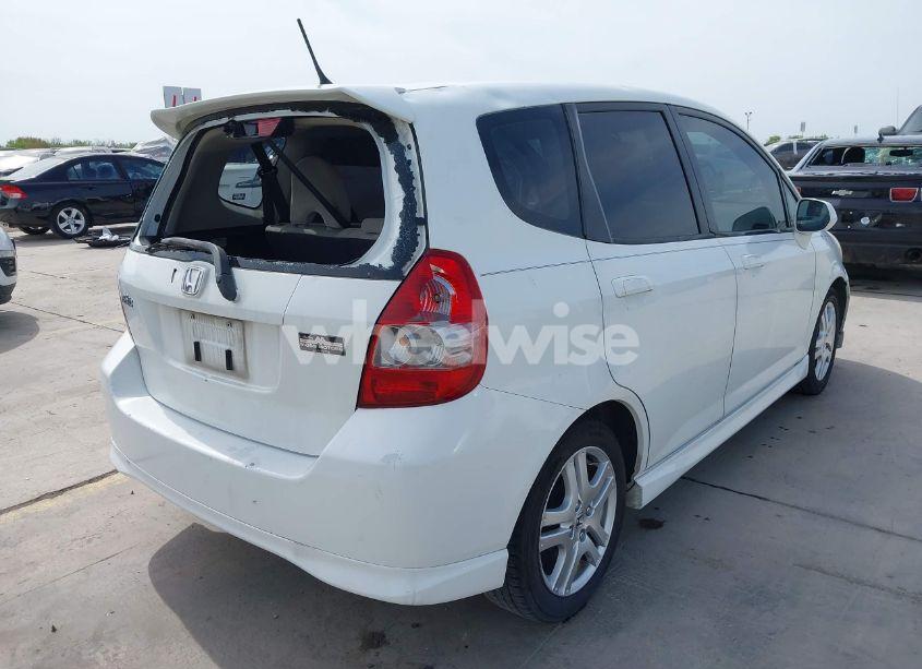 Photo 4 of 2007 Honda Fit SPORT (VIN JHMGD38647S041001)