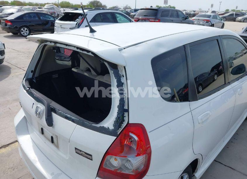 Photo 6 of 2007 Honda Fit SPORT (VIN JHMGD38647S041001)
