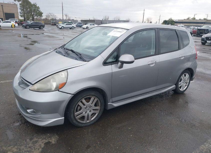 Photo 2 of 2007 Honda Fit SPORT (VIN JHMGD38647S061393)